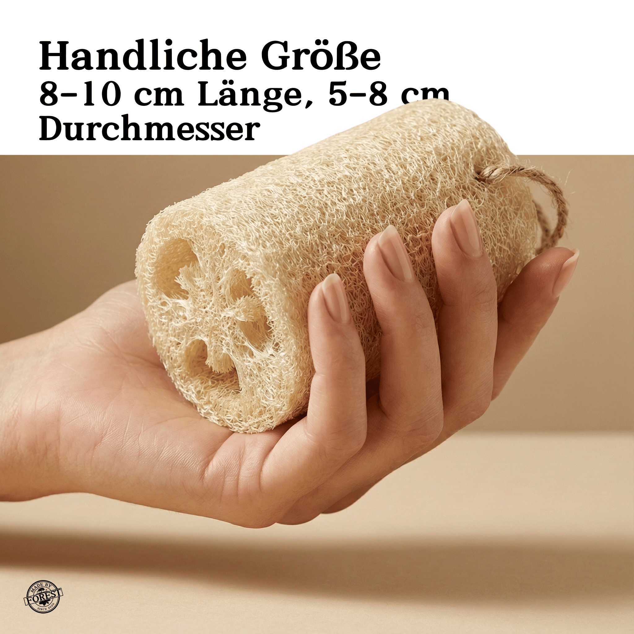 Natürlicher Luffa-Schwamm aus dem Amazonas (Mato Grosso)