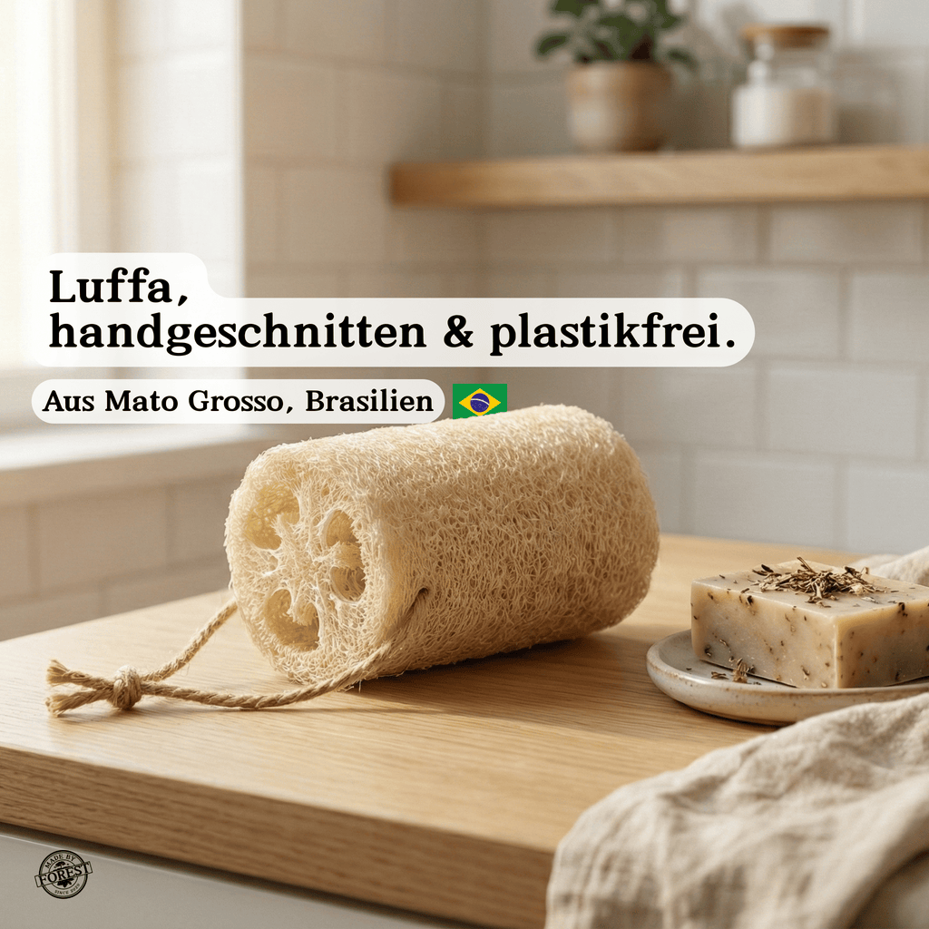Natürlicher Luffa-Schwamm aus dem Amazonas (Mato Grosso)